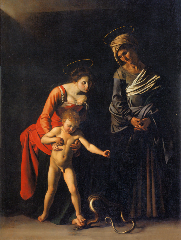 Madonna con el niño y Santa Ana